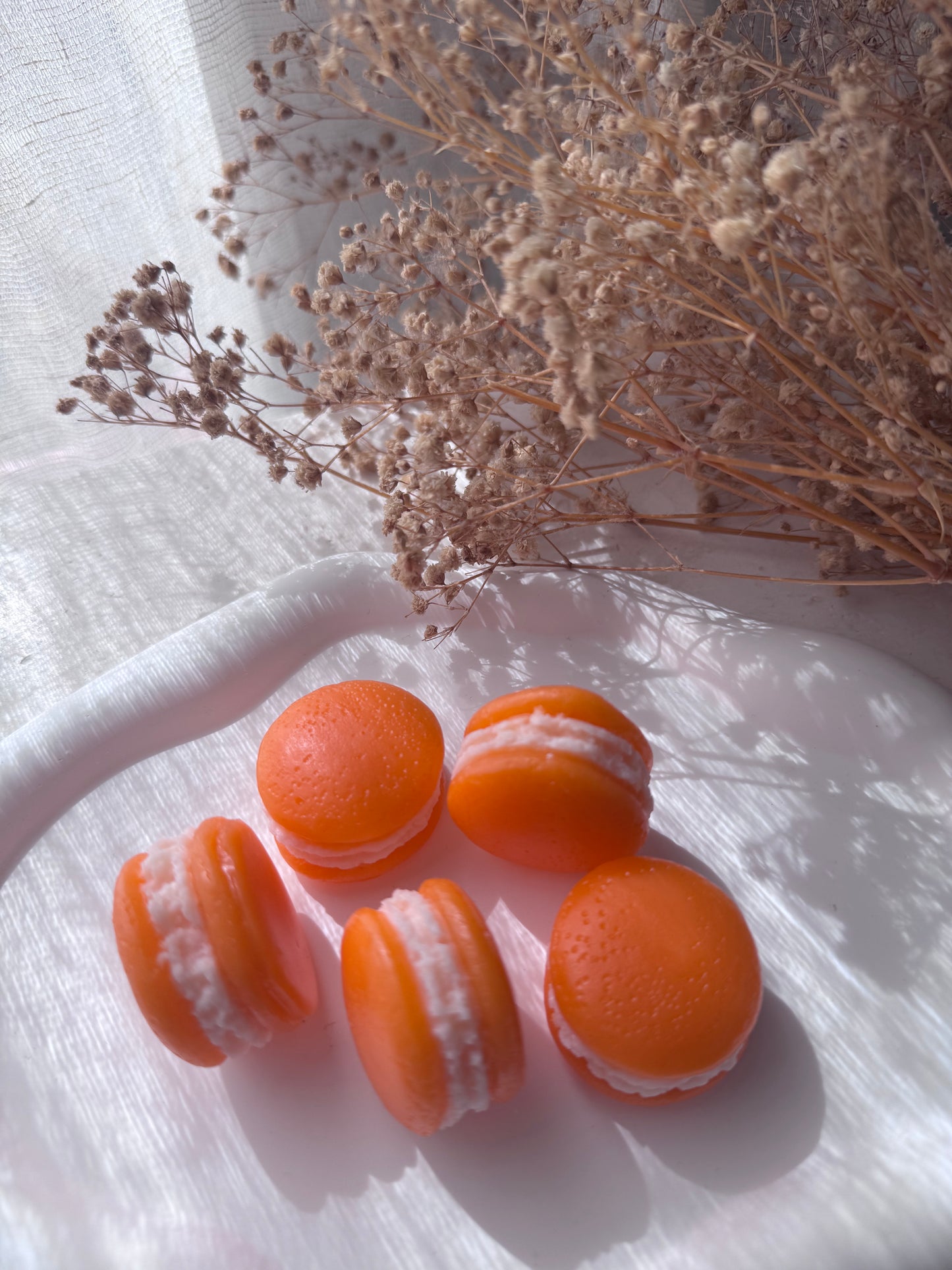 Macarons con aroma