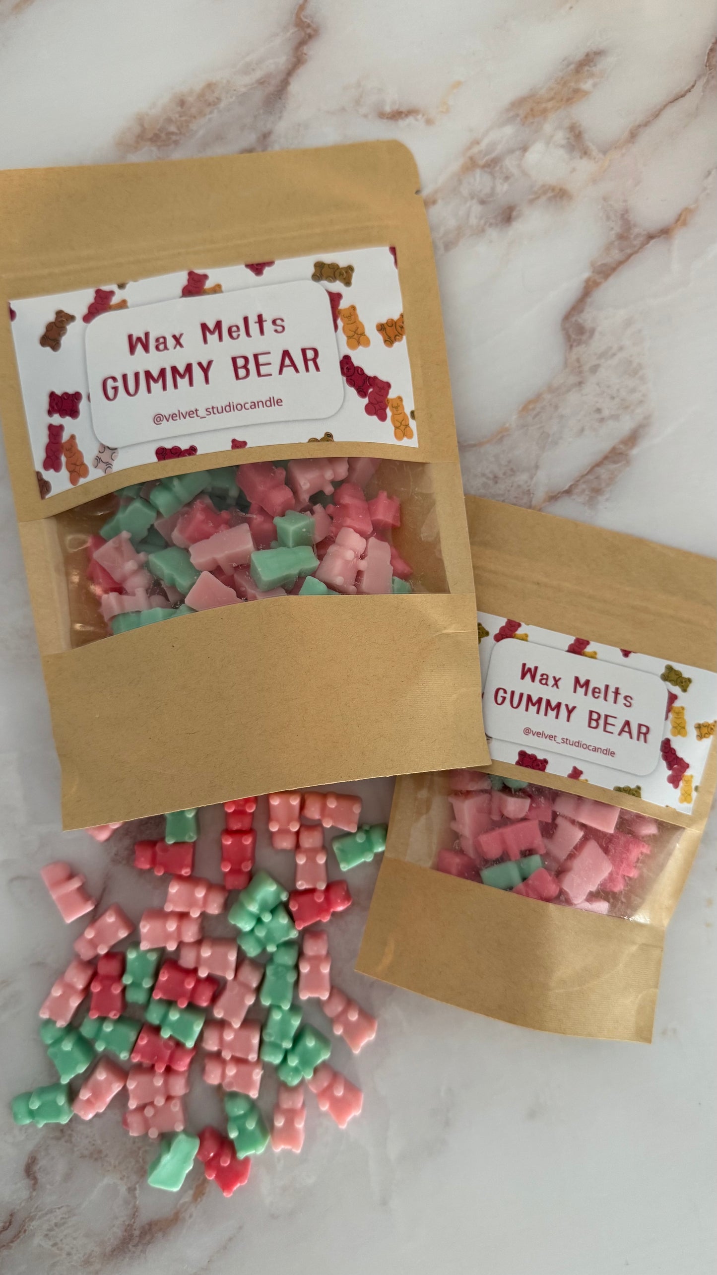 Wax melts ositos gominola