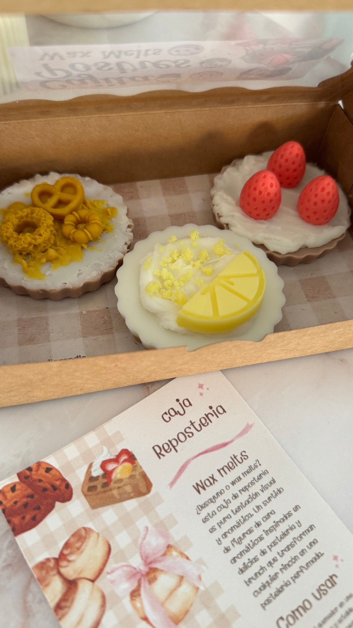 Cajita Repostería wax Melts