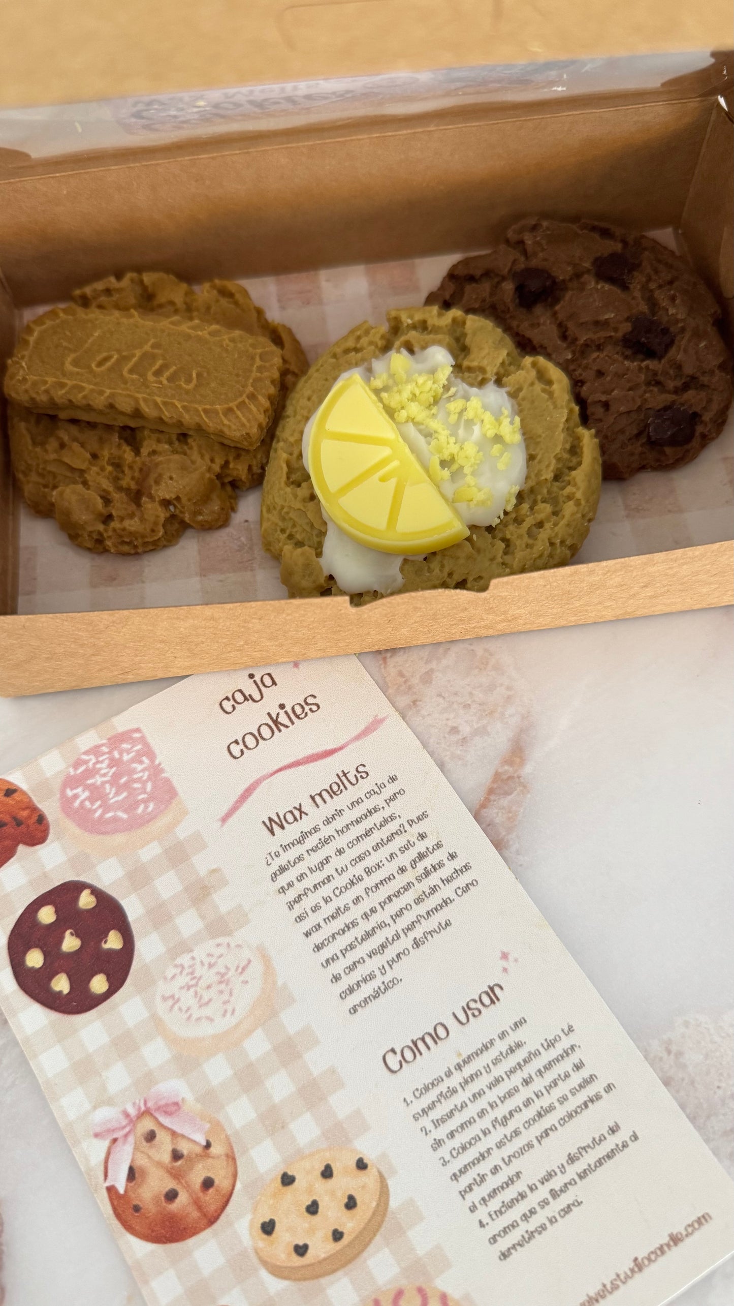 Cajita cookies wax melts