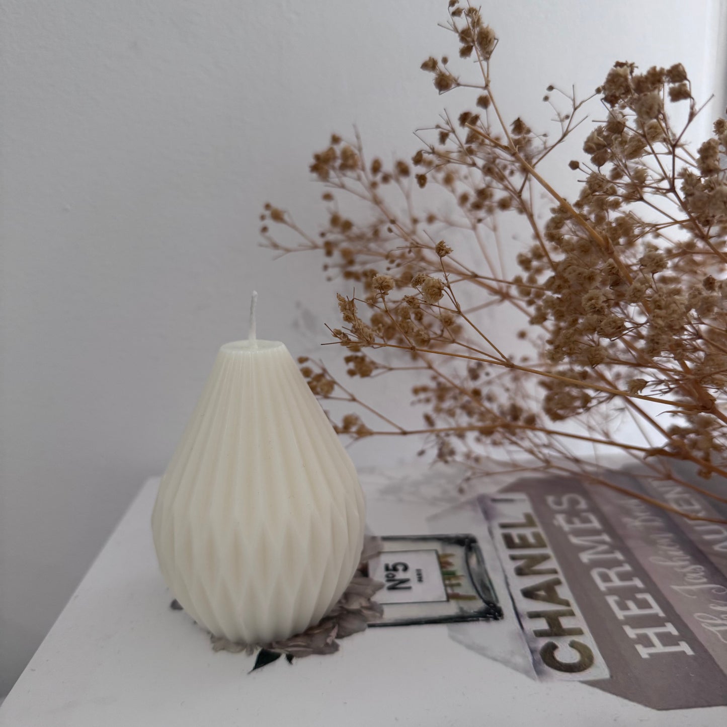 Vela decorativa