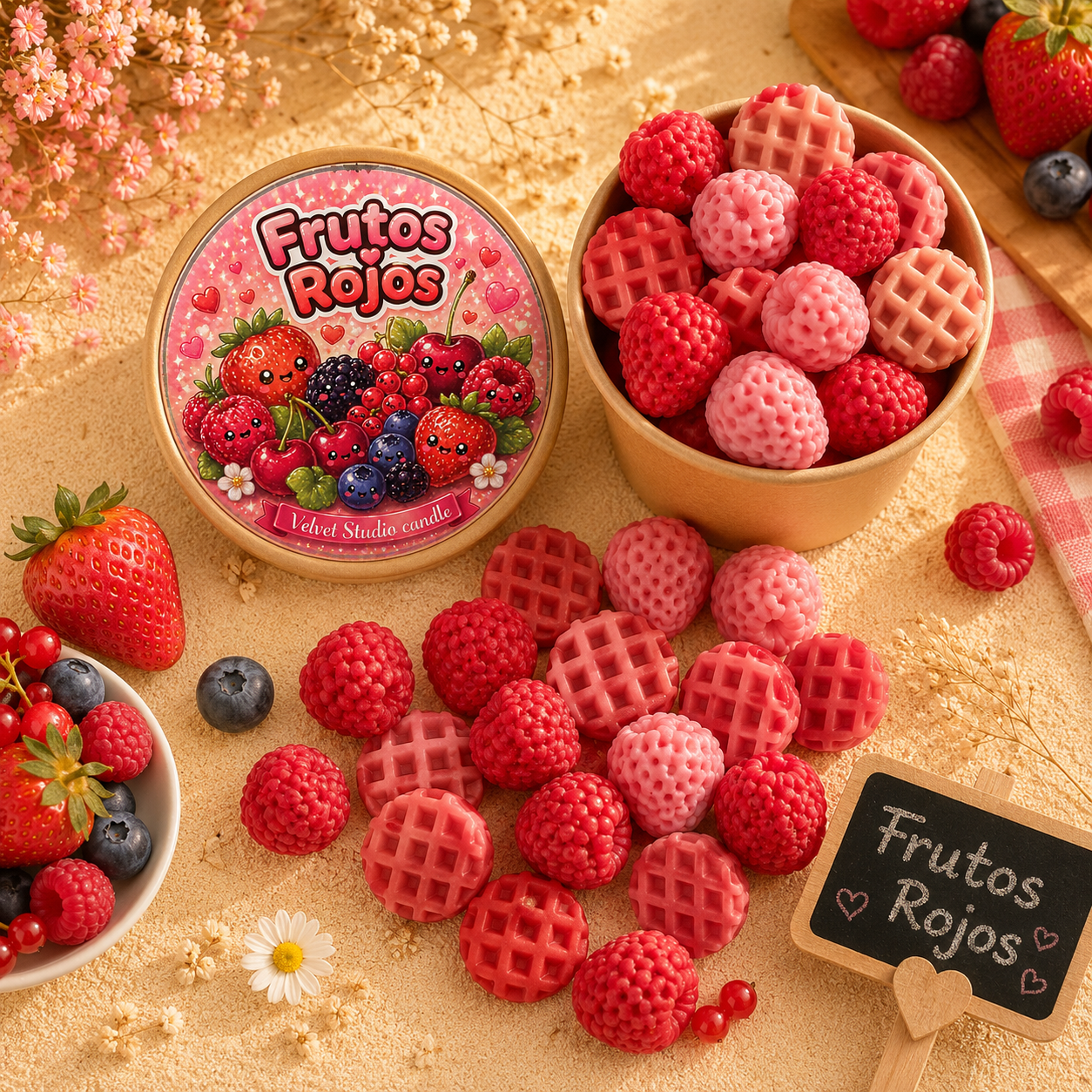 Wax Melts frutos rojos