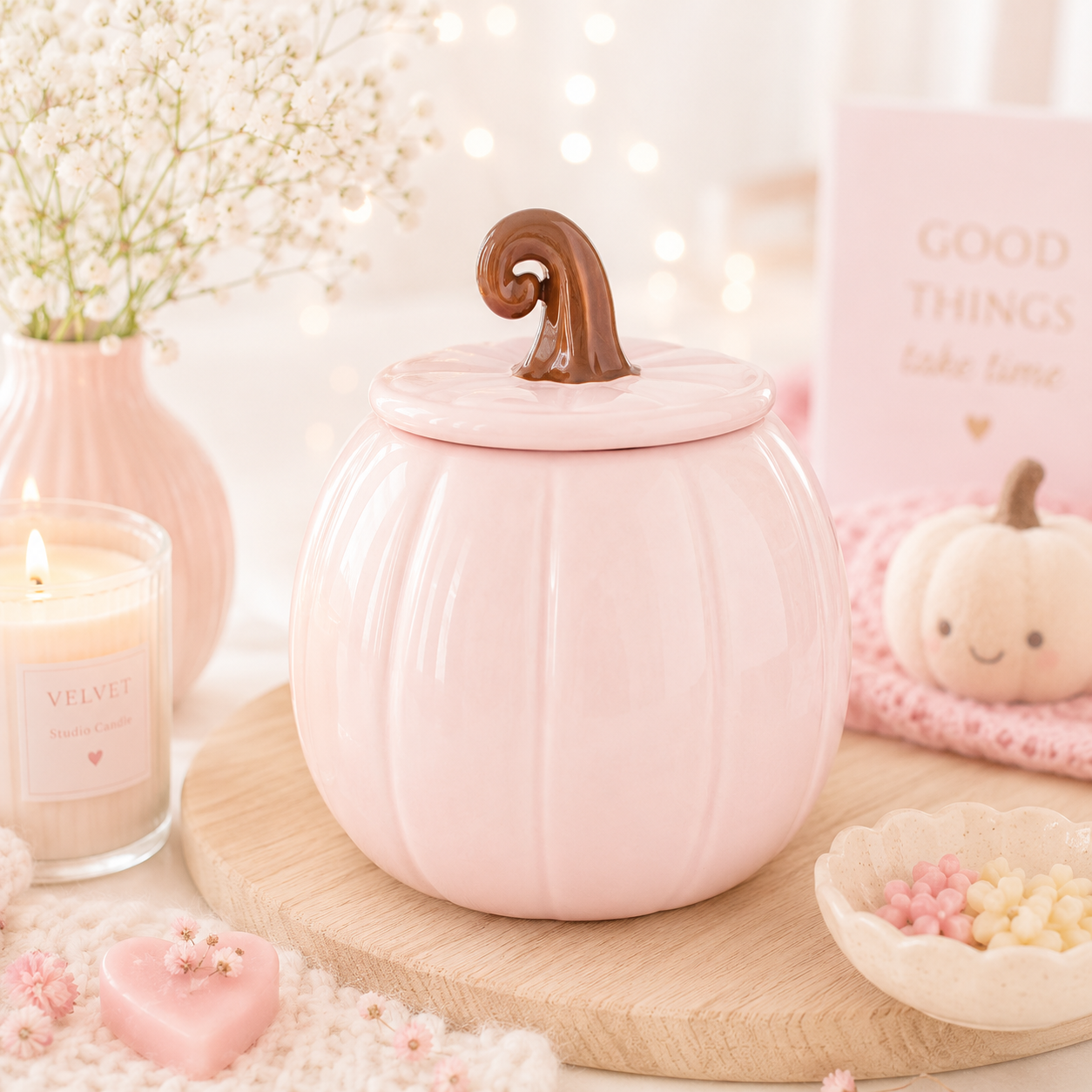 Quemador calabaza Rosa