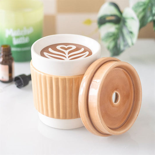 Quemador taza de café