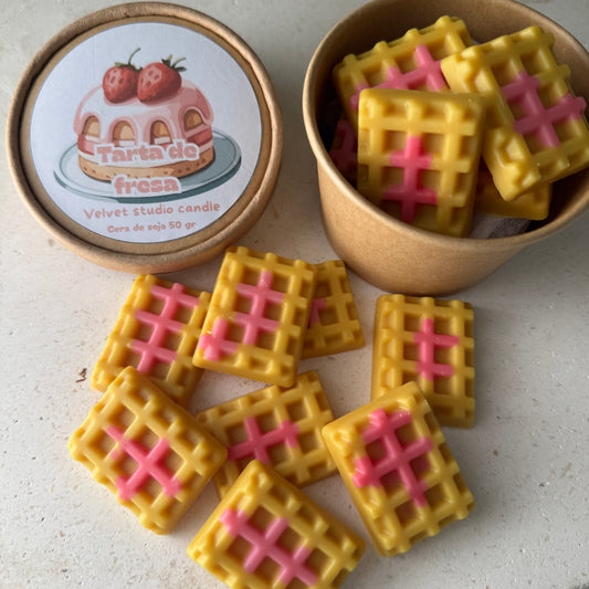 Wax melts Tarta de Fresa