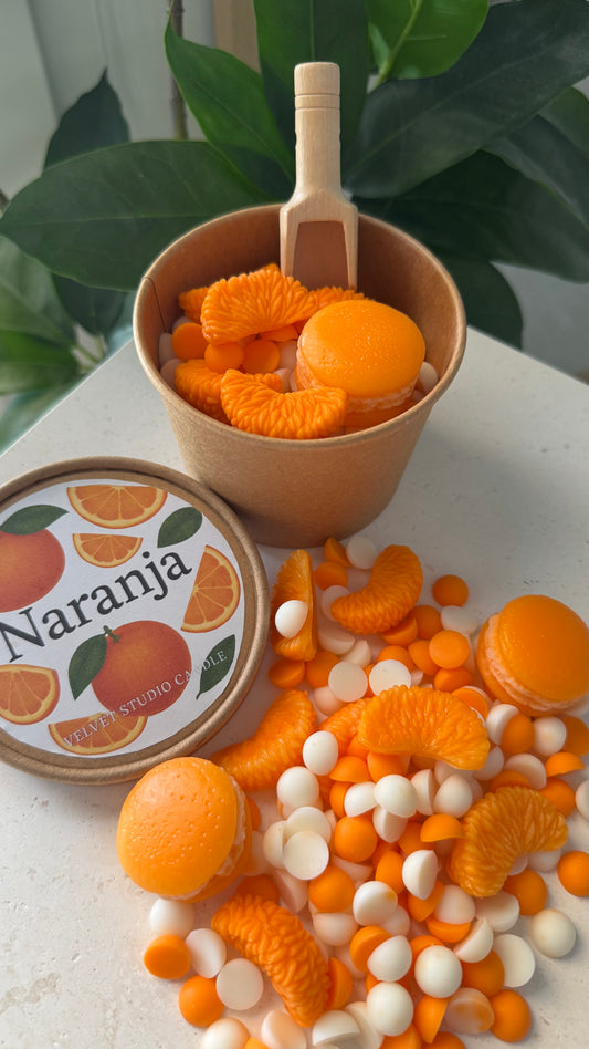 Wax melts Naranja