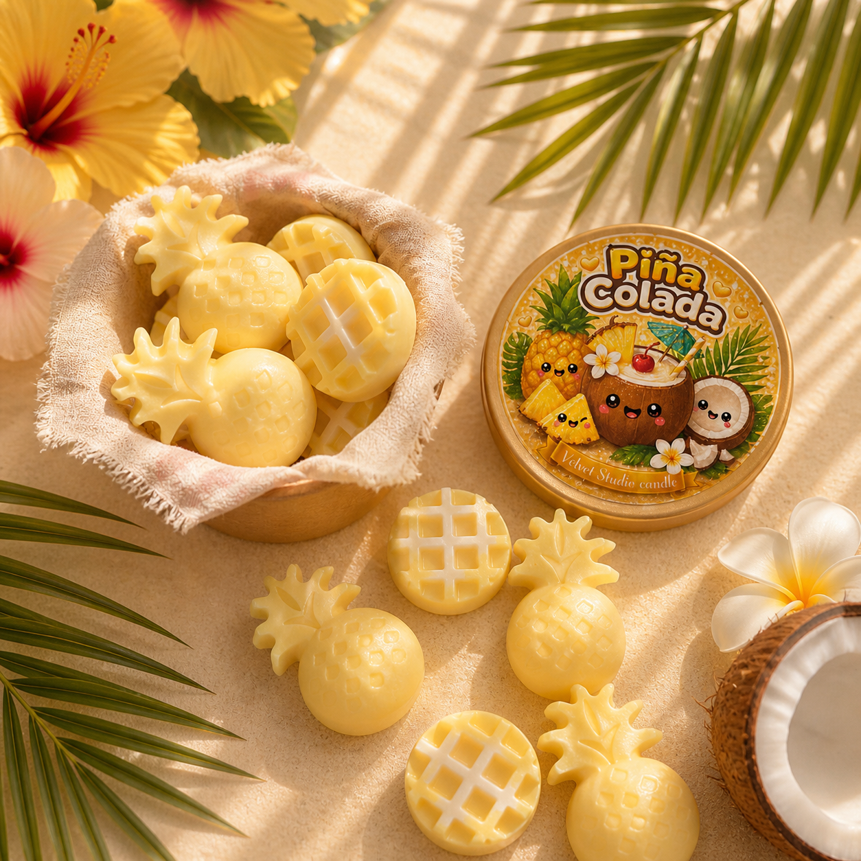 Wax melts piña colada