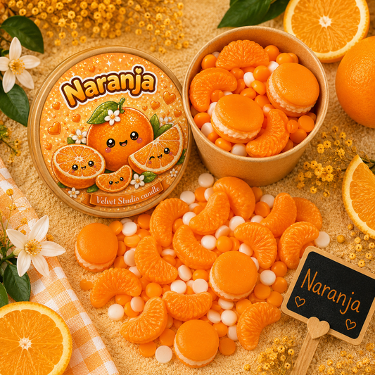 Wax melts Naranja