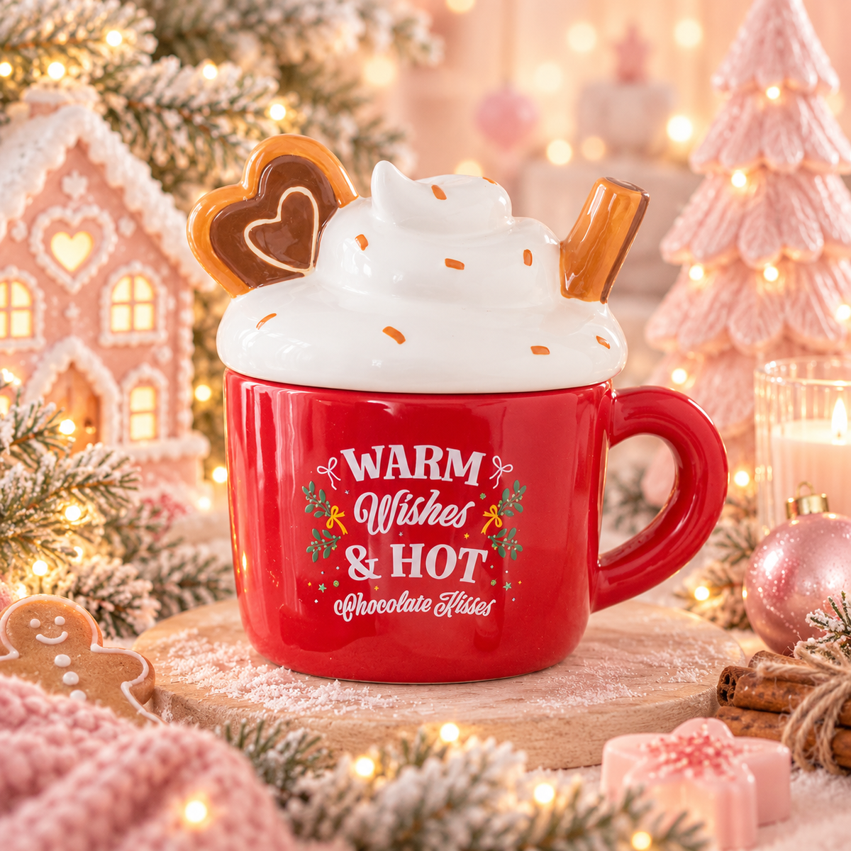 Quemador taza gingerbread